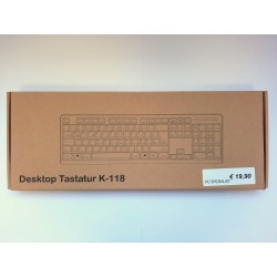 Desktop Tastatur K-118